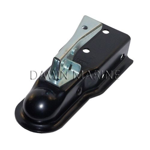 Black Powder Coated Trailer Coupler Dawn Marine