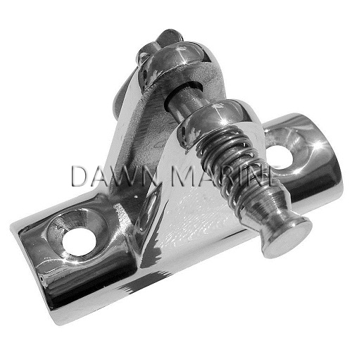 Stainless Steel Rail Hinge With Removable Pin Dawn Marine