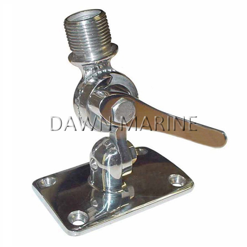 Antenna Ratchet Mount Stainless Steel 316 Dawn Marine