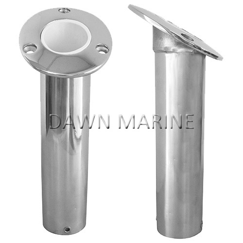 Stainless Steel Flush Mount Rod Holder 30 Deg Dawn Marine